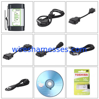 VOCOM 88890300 এক্সকাভেটর ডায়াগনস্টিক টুল 24V ভলভো ট্রাক ডায়াগনস্টিক টুল