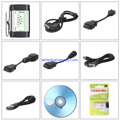 VOCOM 88890300 এক্সকাভেটর ডায়াগনস্টিক টুল 24V ভলভো ট্রাক ডায়াগনস্টিক টুল